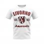 Livorno Established Football T-Shirt (White)