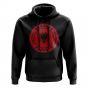 Albania Football Badge Hoodie (Black)