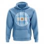 Argentina Football Badge Hoodie (Sky)