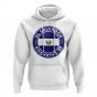 El Salvador Football Badge Hoodie (White)