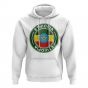 Ethiopia Football Badge Hoodie (White)