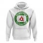 Ingushetia Football Badge Hoodie (White)