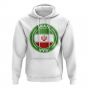 Iran Football Badge Hoodie (White)
