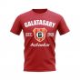 Galatasaray Established Football T-Shirt (Red)