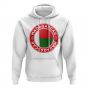 Madagascar Football Badge Hoodie (White)