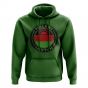 Malawi Football Badge Hoodie (Green)