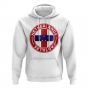 Netherlands Antilles Football Badge Hoodie (White)