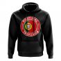 Portugal Football Badge Hoodie (Black)
