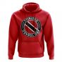 Trinidad and Tobago Football Badge Hoodie (Red)