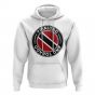 Trinidad and Tobago Football Badge Hoodie (White)