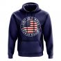 USA Football Badge Hoodie (Navy)