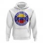 Venezuela Football Badge Hoodie (White)