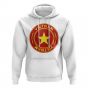 Vietnam Football Badge Hoodie (White)