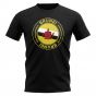 Brunei Football Badge T-Shirt (Black)
