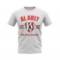 Al Ahly Established Football T-Shirt (White)