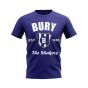 Bury Established Football T-Shirt (Navy)