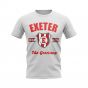 Exeter Established Football T-Shirt (White)