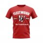 Fleetwood Established Football T-Shirt (Red)