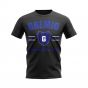 Gremio Established Football T-Shirt (Black)