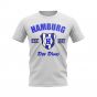 Hamburg Established Football T-Shirt (White)