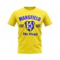 Mansfield Established Football T-Shirt (Yellow)