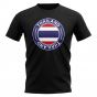 Thailand Football Badge T-Shirt (Black)