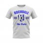 Rochdale Established Football T-Shirt (White)