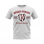 Sparta Prague Established Football T-Shirt (White)