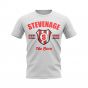 Stevenage Established Football T-Shirt (White)