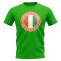Ivory Coast Football Badge T-Shirt (Green)