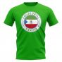 Equatorial Guinea Football Badge T-Shirt (Green)