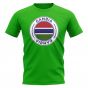 Gambia Football Badge T-Shirt (Green)