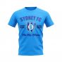 Sydney FC Established Football T-Shirt (Sky)