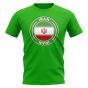 Iran Football Badge T-Shirt (Green)