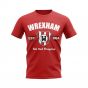 Wrexham Established Football T-Shirt (Red)