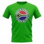 South Africa Football Badge T-Shirt (Green)