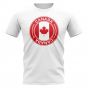 Canada Football Badge T-Shirt (White)