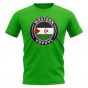 Western Sahara Football Badge T-Shirt (Green)