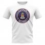 Cayman Islands Football Badge T-Shirt (White)