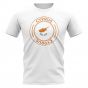 Cyprus Football Badge T-Shirt (White)