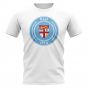 Fiji Football Badge T-Shirt (White)