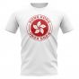 Hong Kong Football Badge T-Shirt (White)