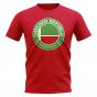 Chechen Republic Football Badge T-Shirt (Red)
