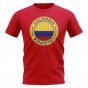 Colombia Football Badge T-Shirt (Red)