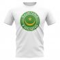 Mauritania Football Badge T-Shirt (White)