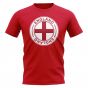 England Football Badge T-Shirt (Red)