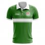 Abhkazia Concept Stripe Polo Shirt (Green)