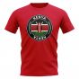 Kenya Football Badge T-Shirt (Red)