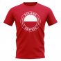 Poland Football Badge T-Shirt (Red)