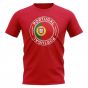 Portugal Football Badge T-Shirt (Red)